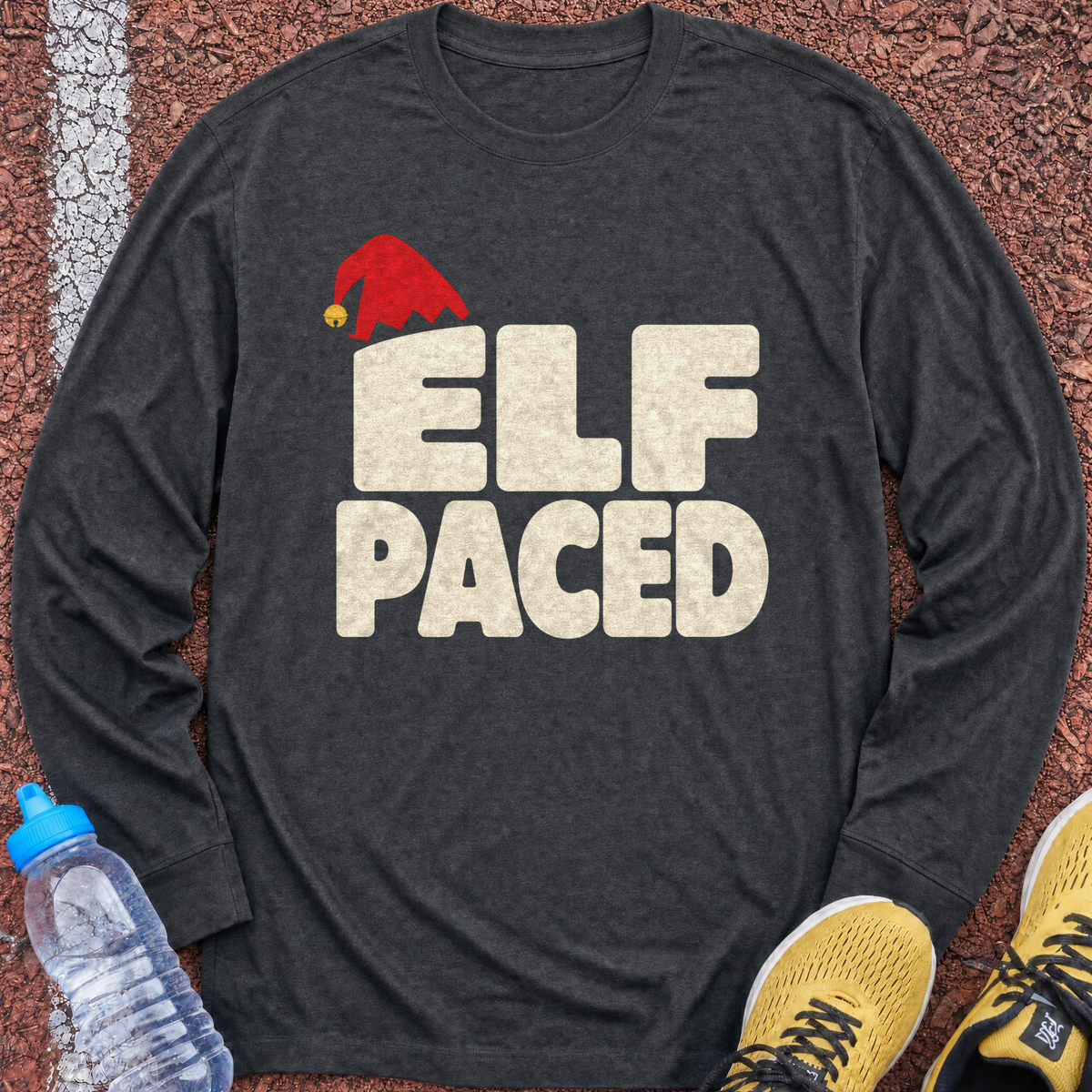 Elf Paced Long Sleeve - Dark Heather