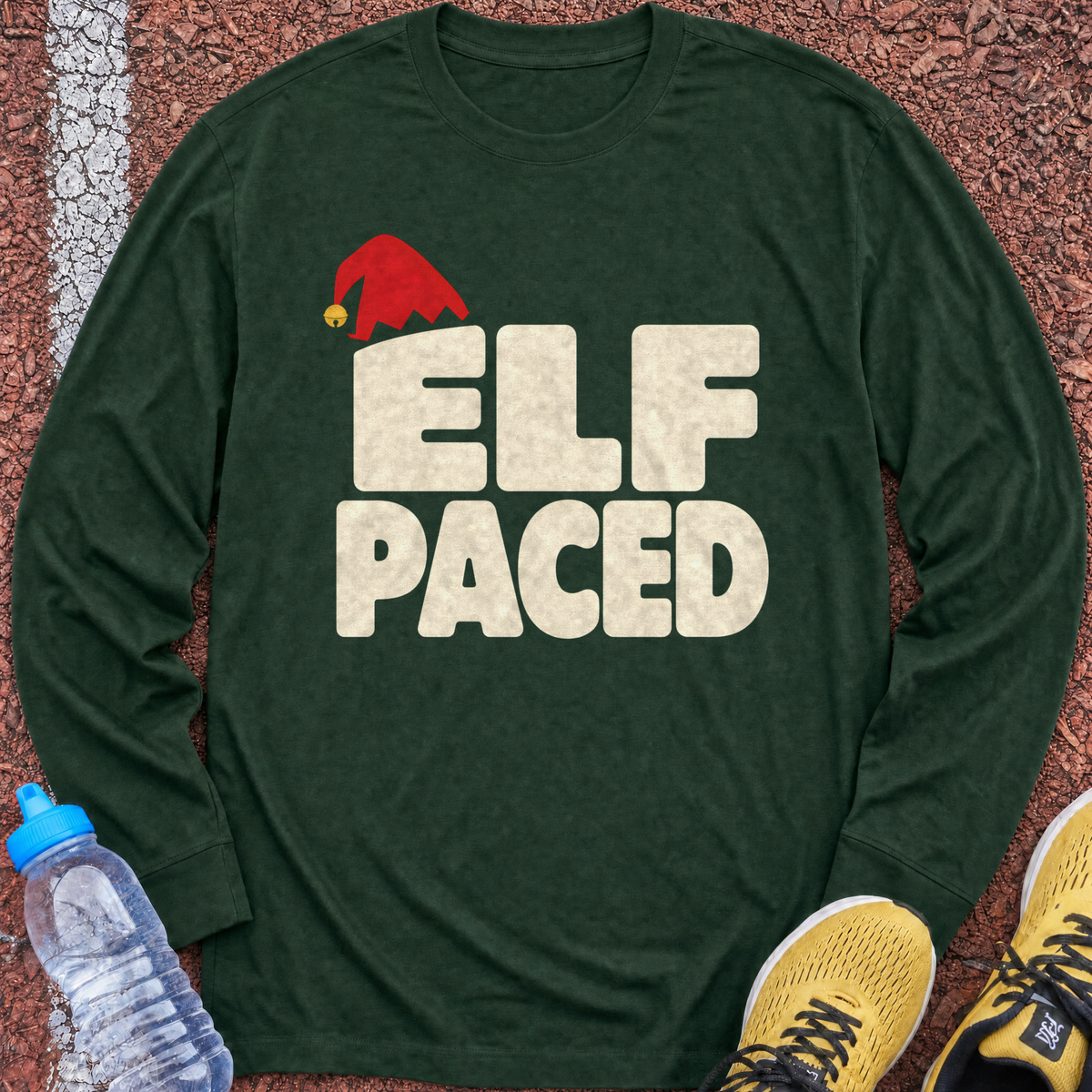 Elf Paced Long Sleeve - Forest Green