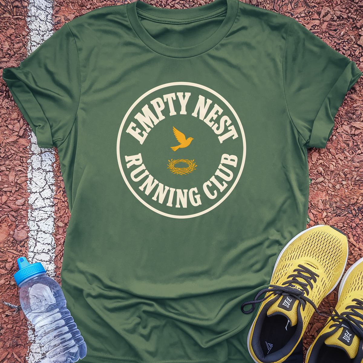 Empty Nest T-Shirt - Military Green