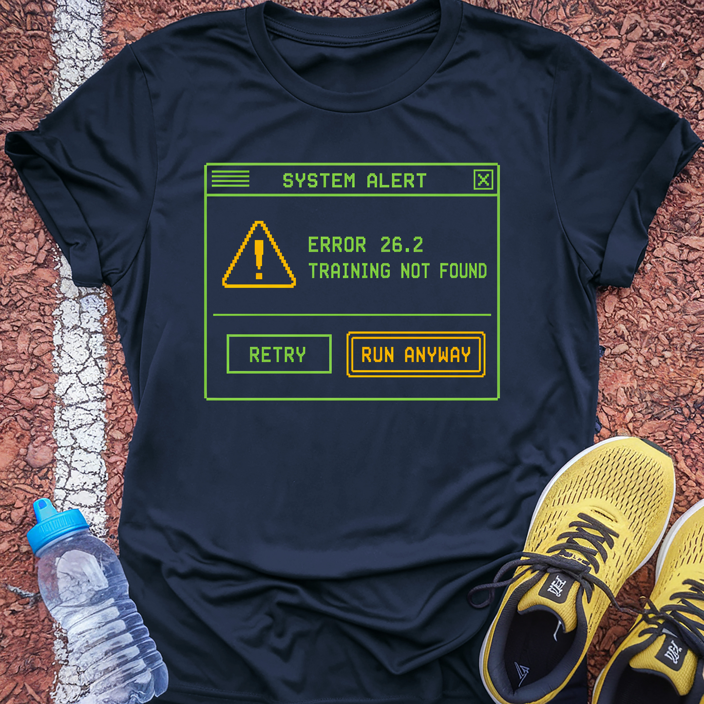 Error 26.2 T-Shirt - Navy
