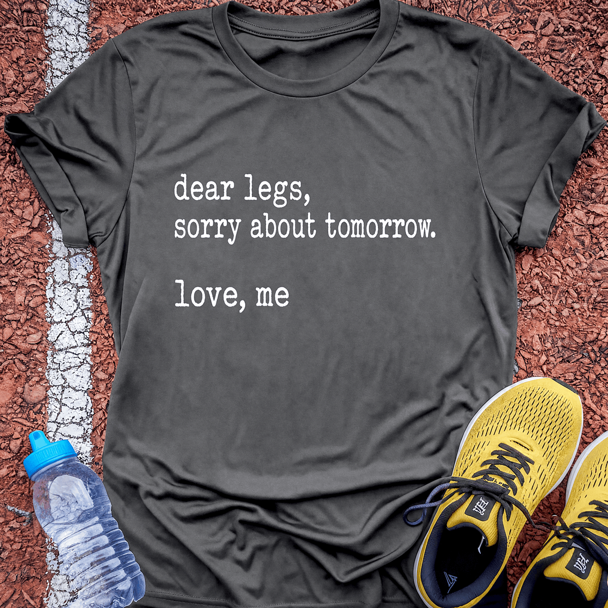 Dear Legs T-Shirt - Charcoal