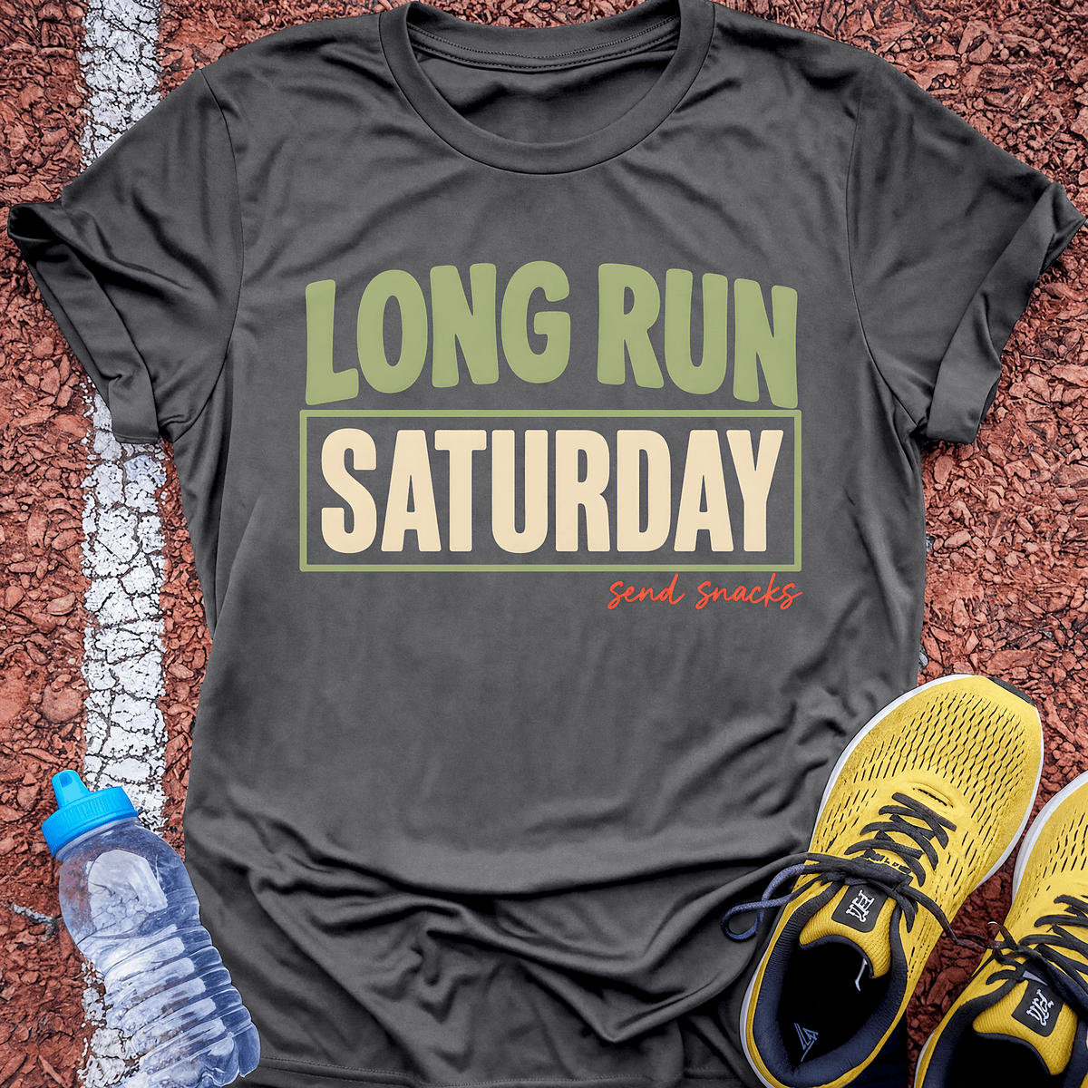 Long Run Saturday - Charcoal
