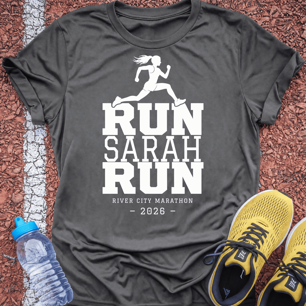 Run [Female] Run - Charcoal