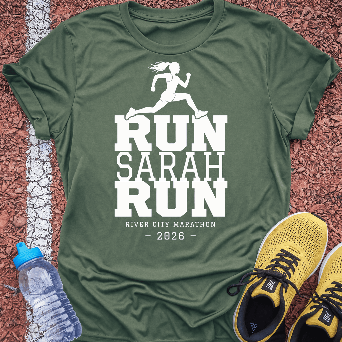 Run [Female] Run - Military Green