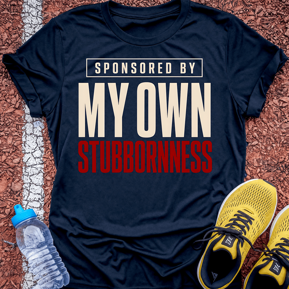 Sponsored by Stubbornness - Navy