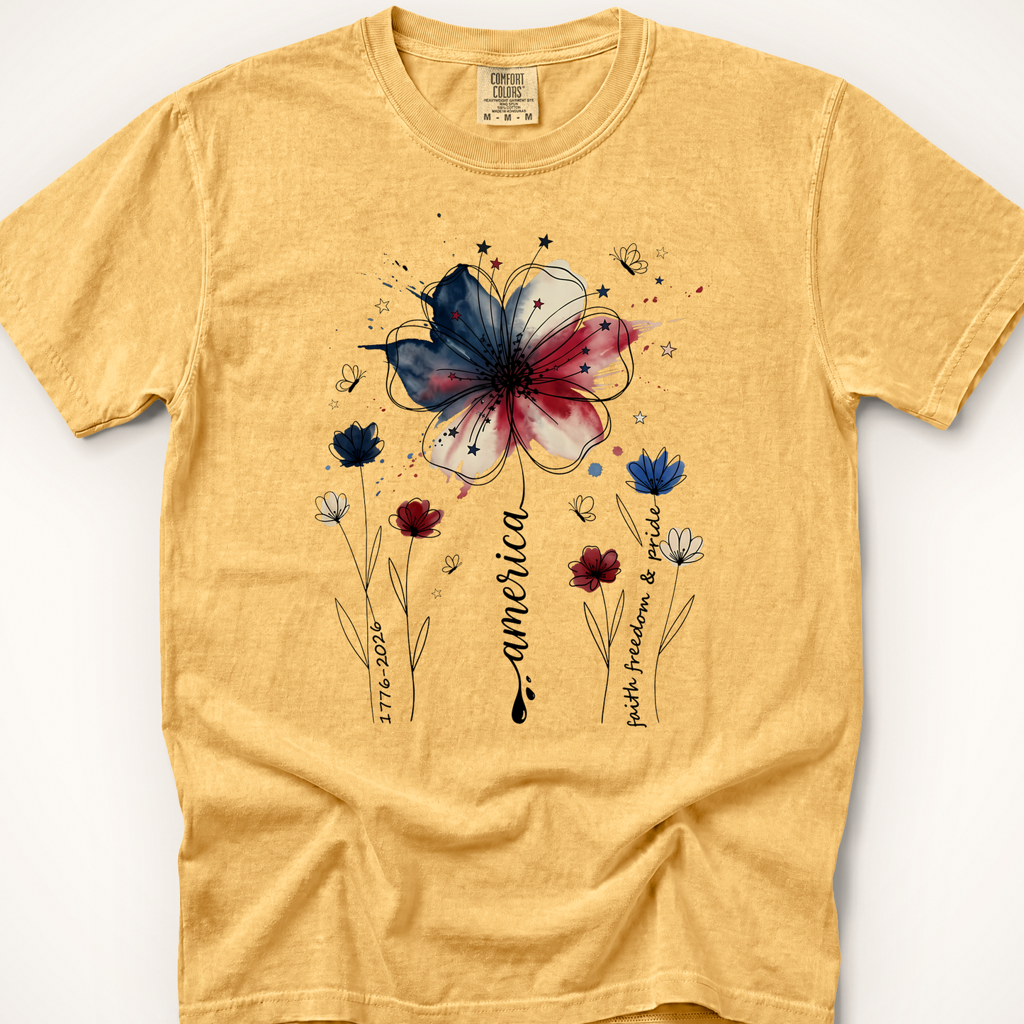 Faith & Freedom CC - Mustard