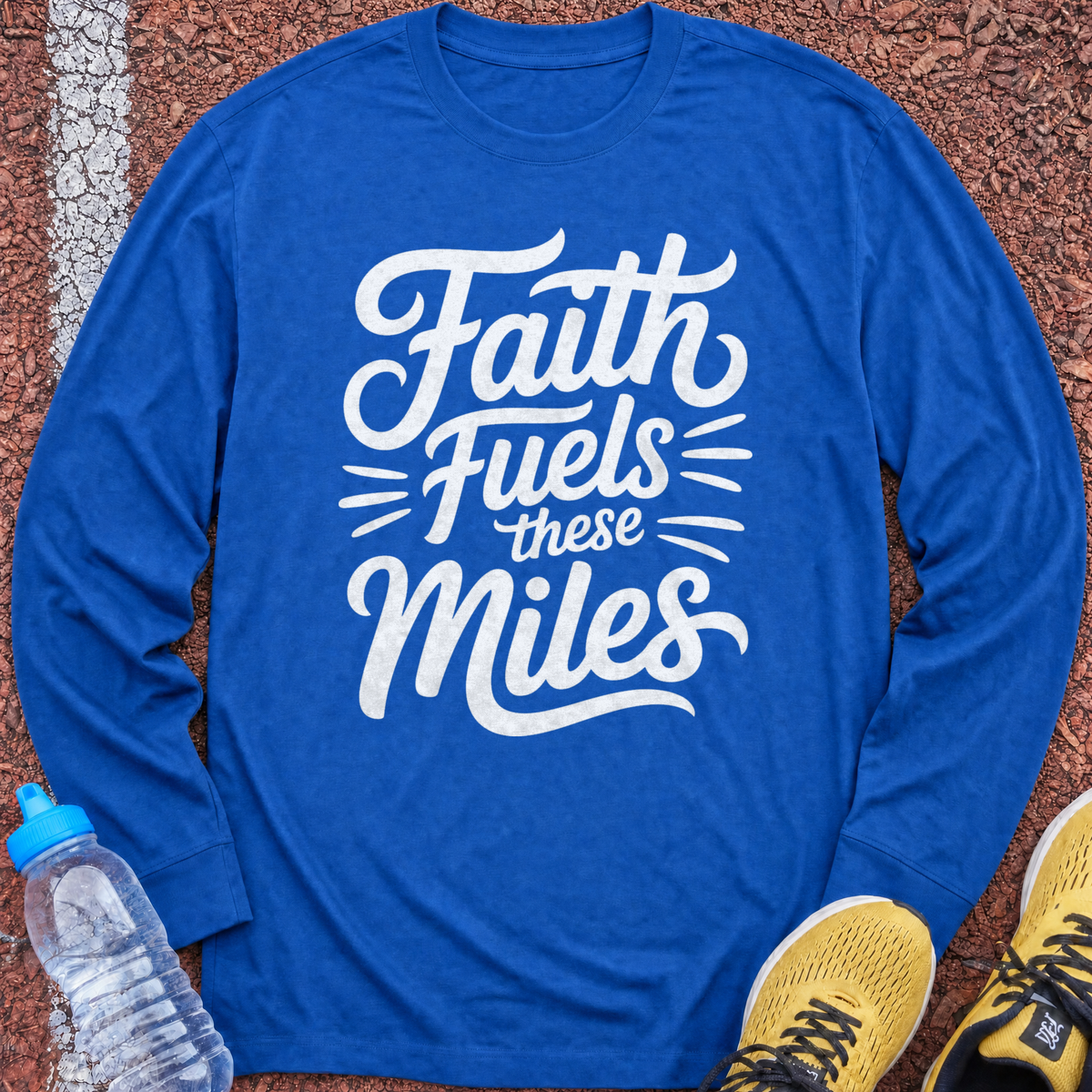 Faith Fuels Long Sleeve - Royal