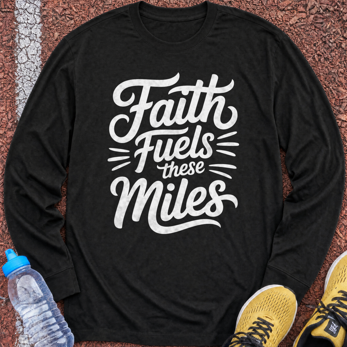 Faith Fuels Long Sleeve - Black