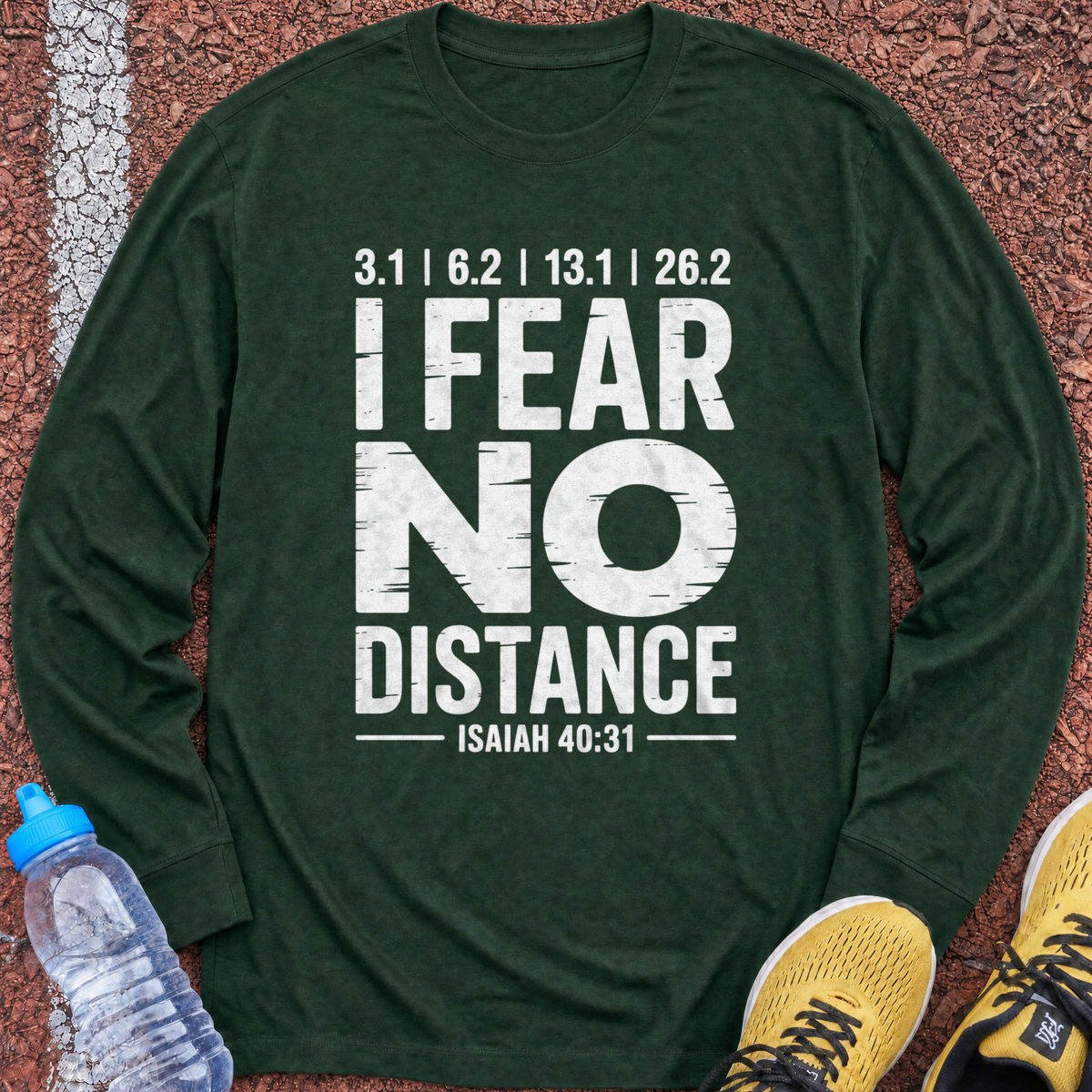 Fear no Distance Long Sleeve - Forest Green