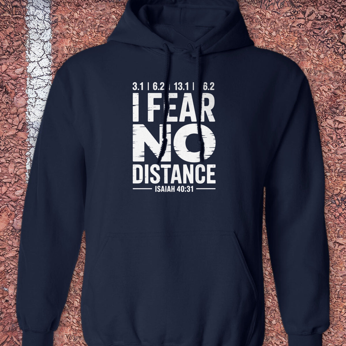 Fear no Distance Hoodie - Navy