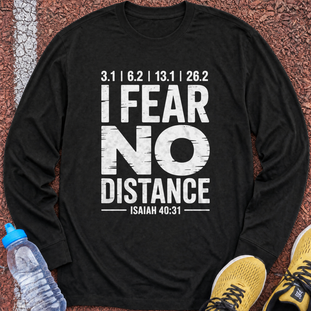 Fear no Distance Long Sleeve - Black