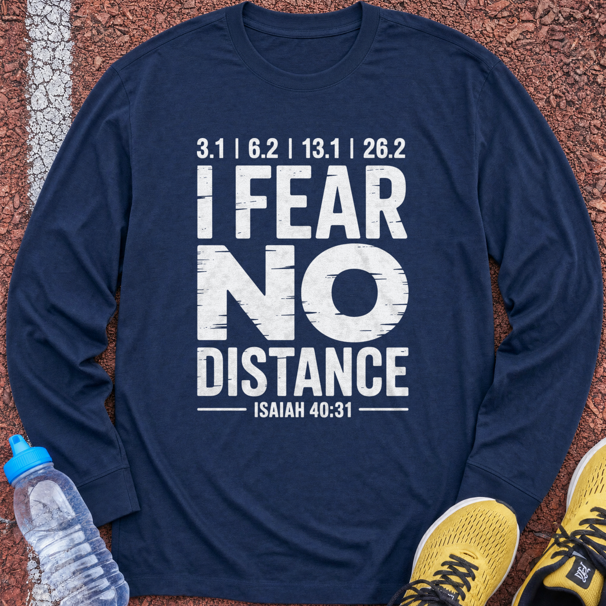 Fear no Distance Long Sleeve - Navy