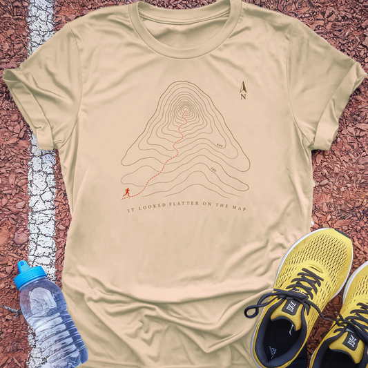 Flatter on the Map T-Shirt - Natural