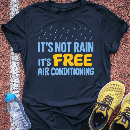 Free Air Conditioning T-Shirt - Navy