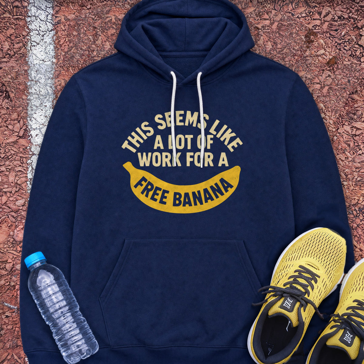 Free Banana Hoodie - Navy