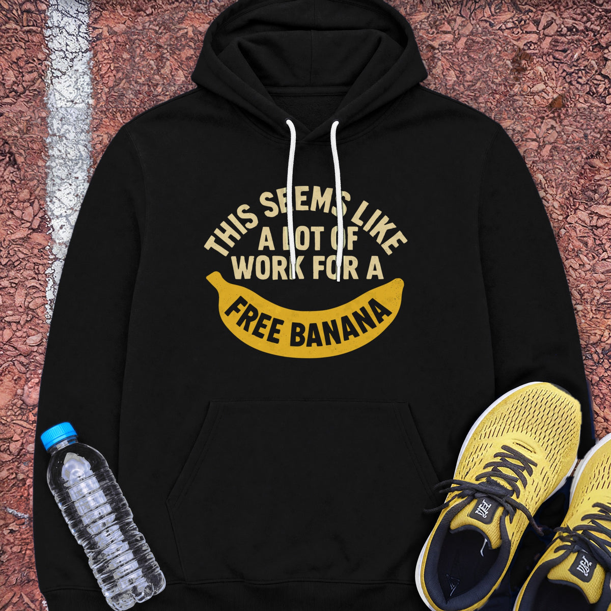 Free Banana Hoodie - Black