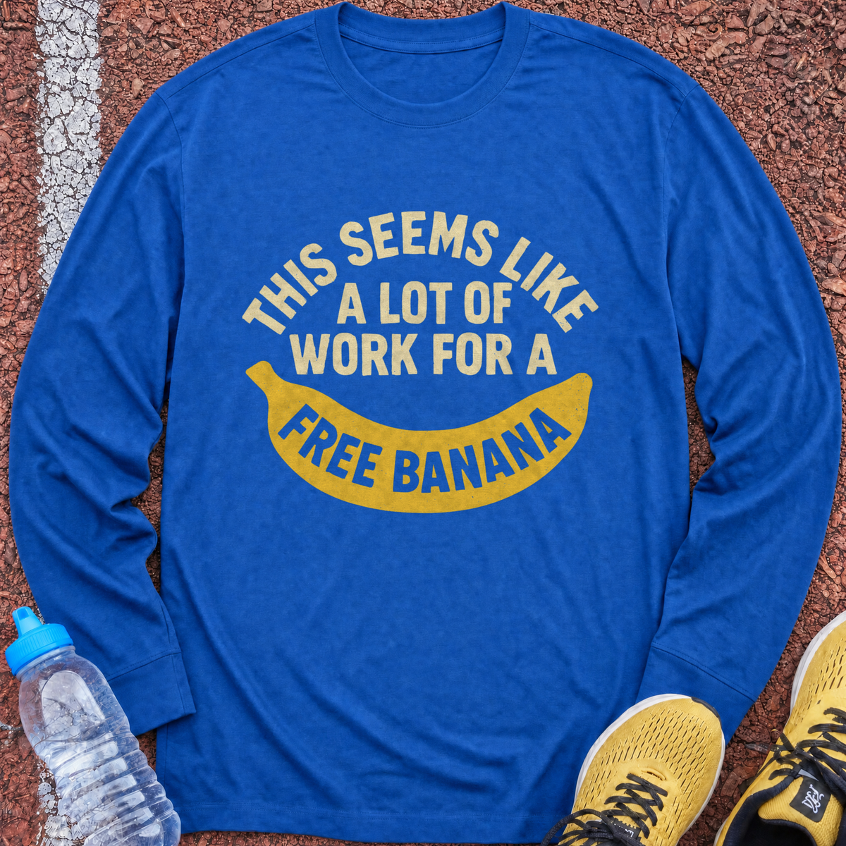 Free Banana Long Sleeve - Royal