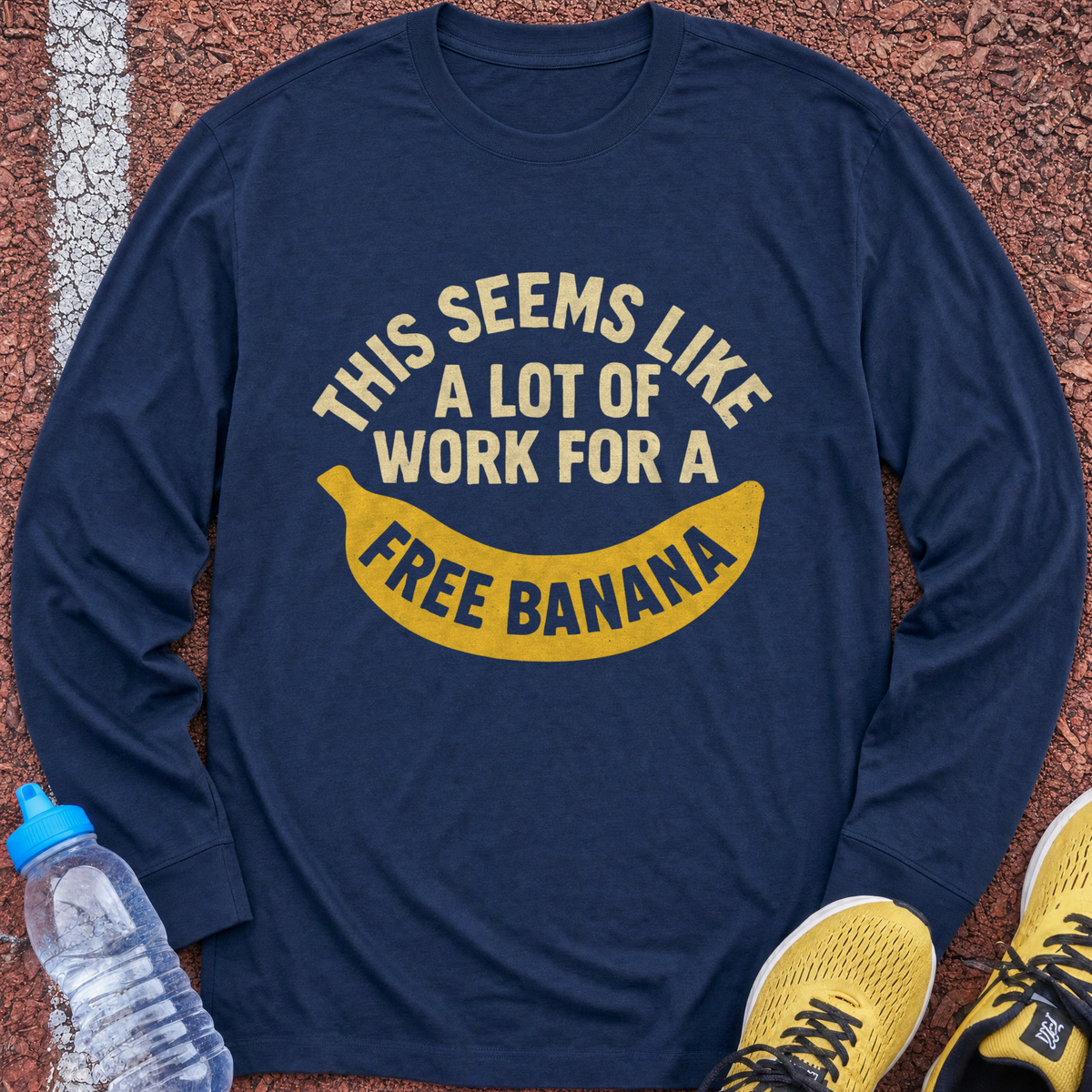 Free Banana Long Sleeve - Navy