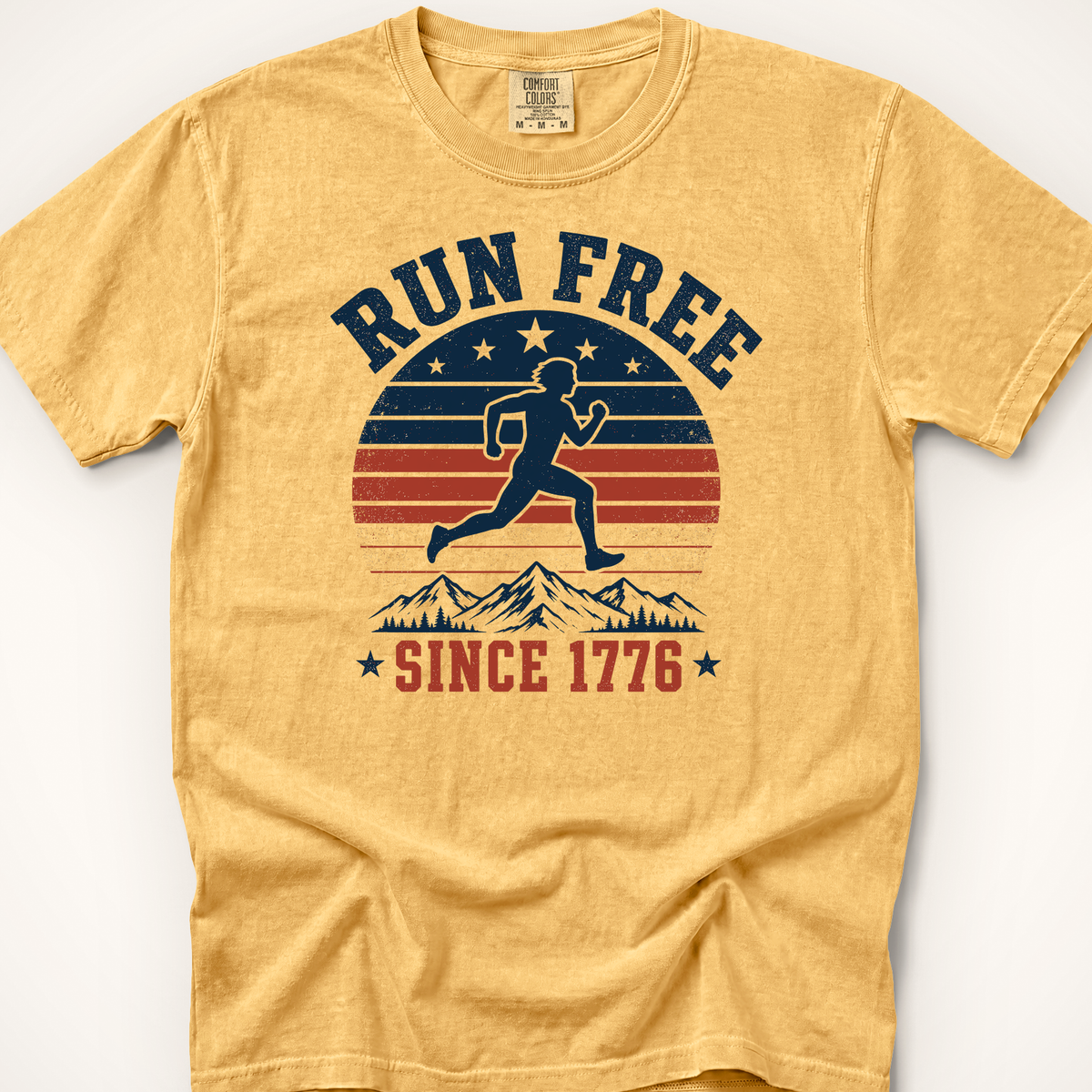 Free Since 1776 CC - Mustard