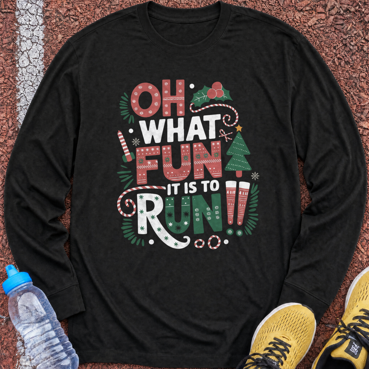 Fun to Run Long Sleeve - Black