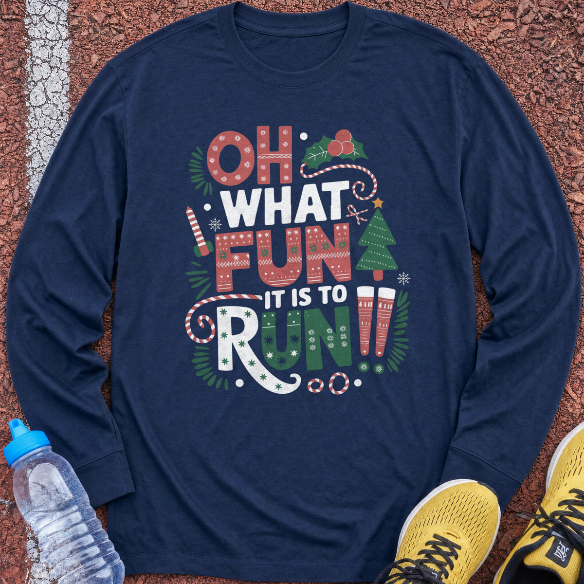 Fun to Run Long Sleeve - Navy