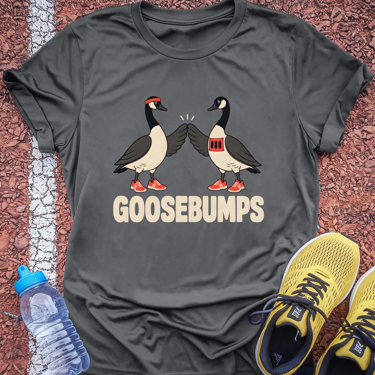 Goosebumps T-Shirt - Charcoal