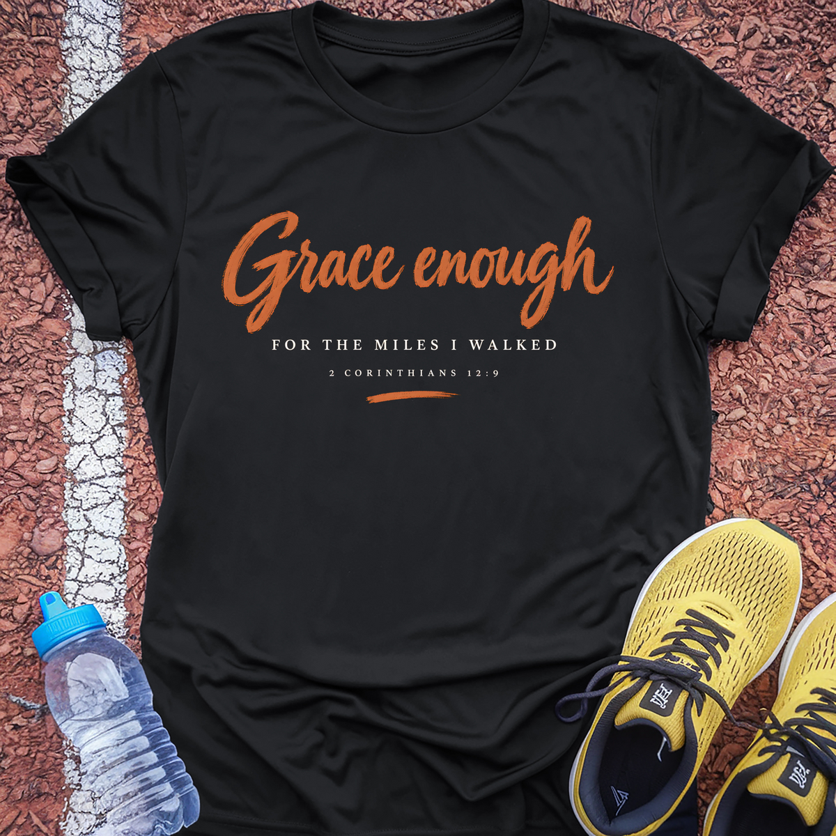 Grace Enough T-Shirt - Black