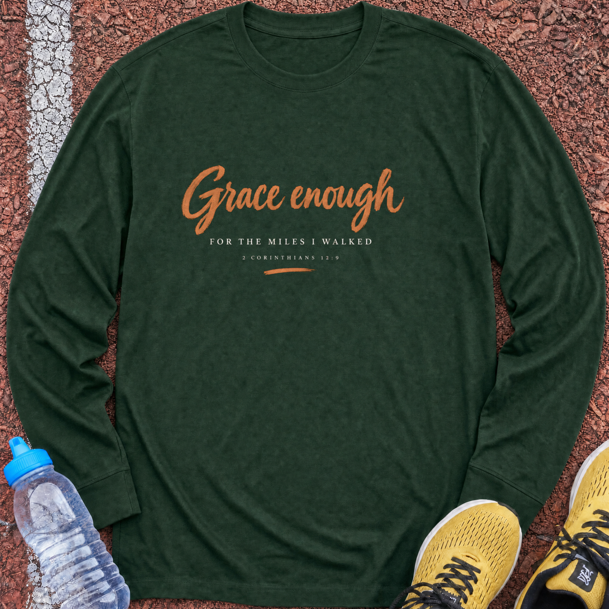 Grace Enough Long Sleeve - Forest Green