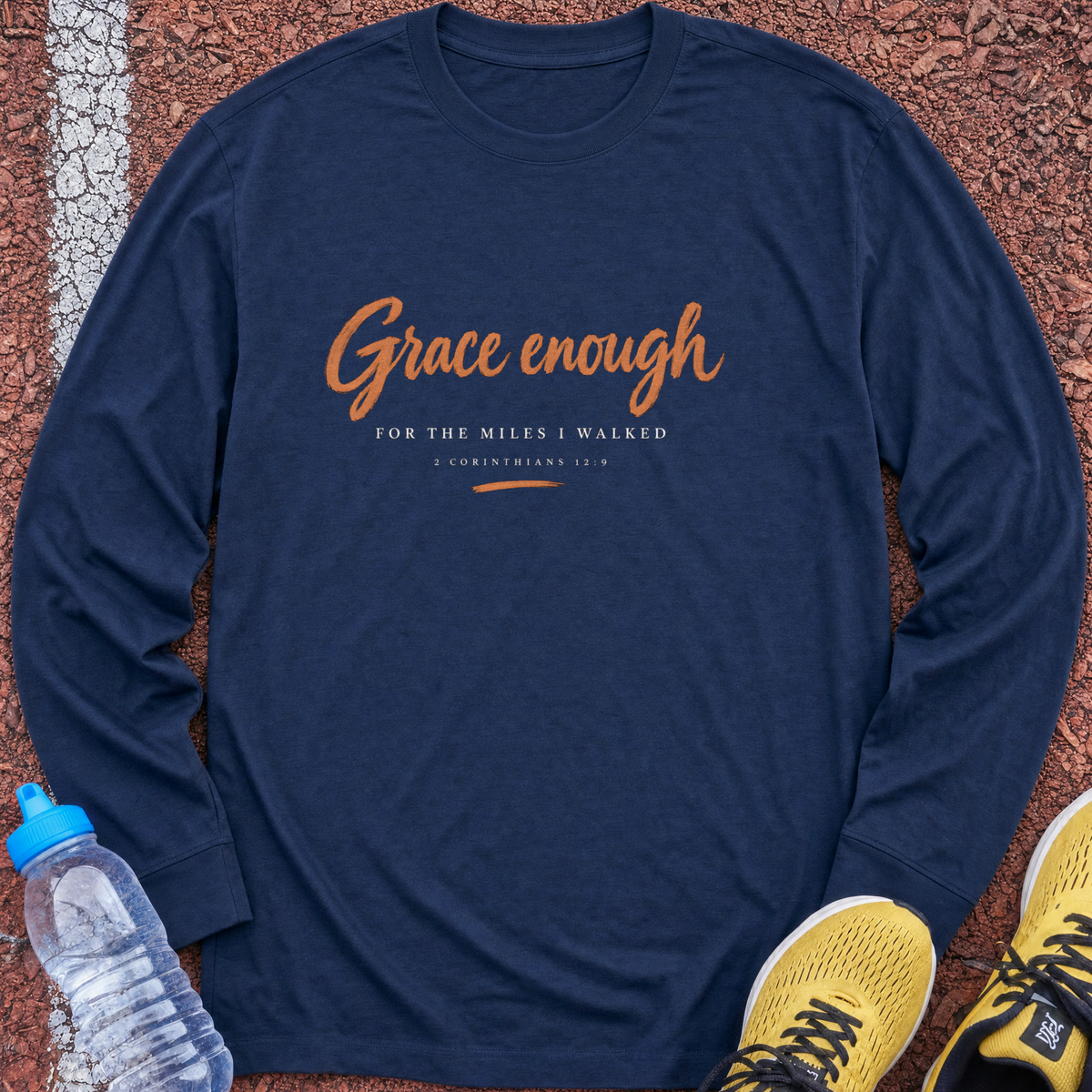 Grace Enough Long Sleeve - Navy