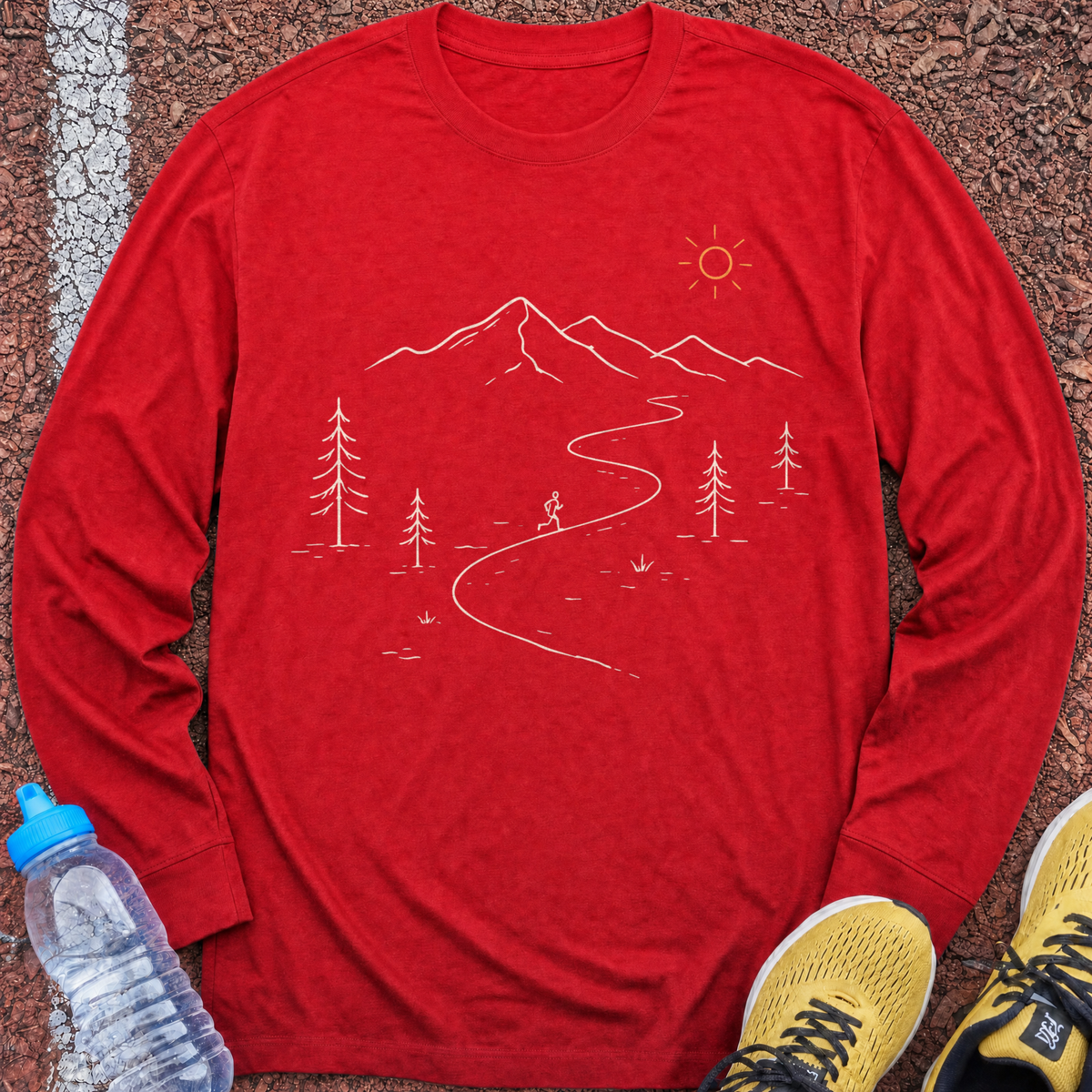 Great Outdoors Long Sleeve - Red
