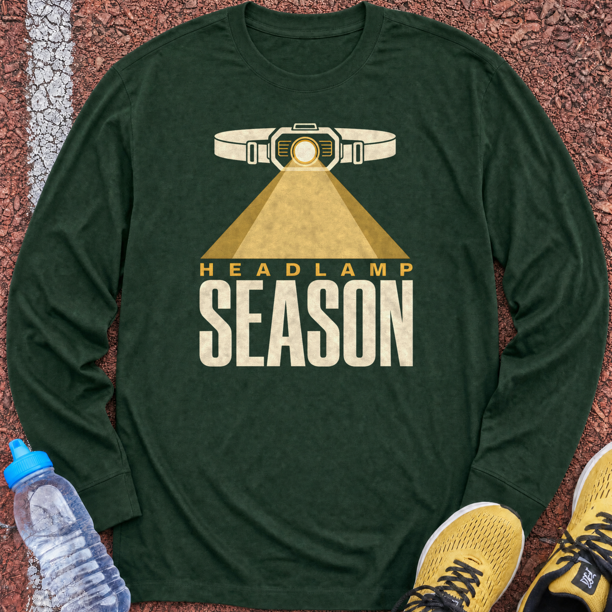Headlamp Season Long Sleeve - Forest Green