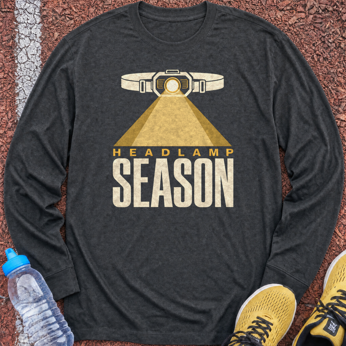 Headlamp Season Long Sleeve - Dark Heather