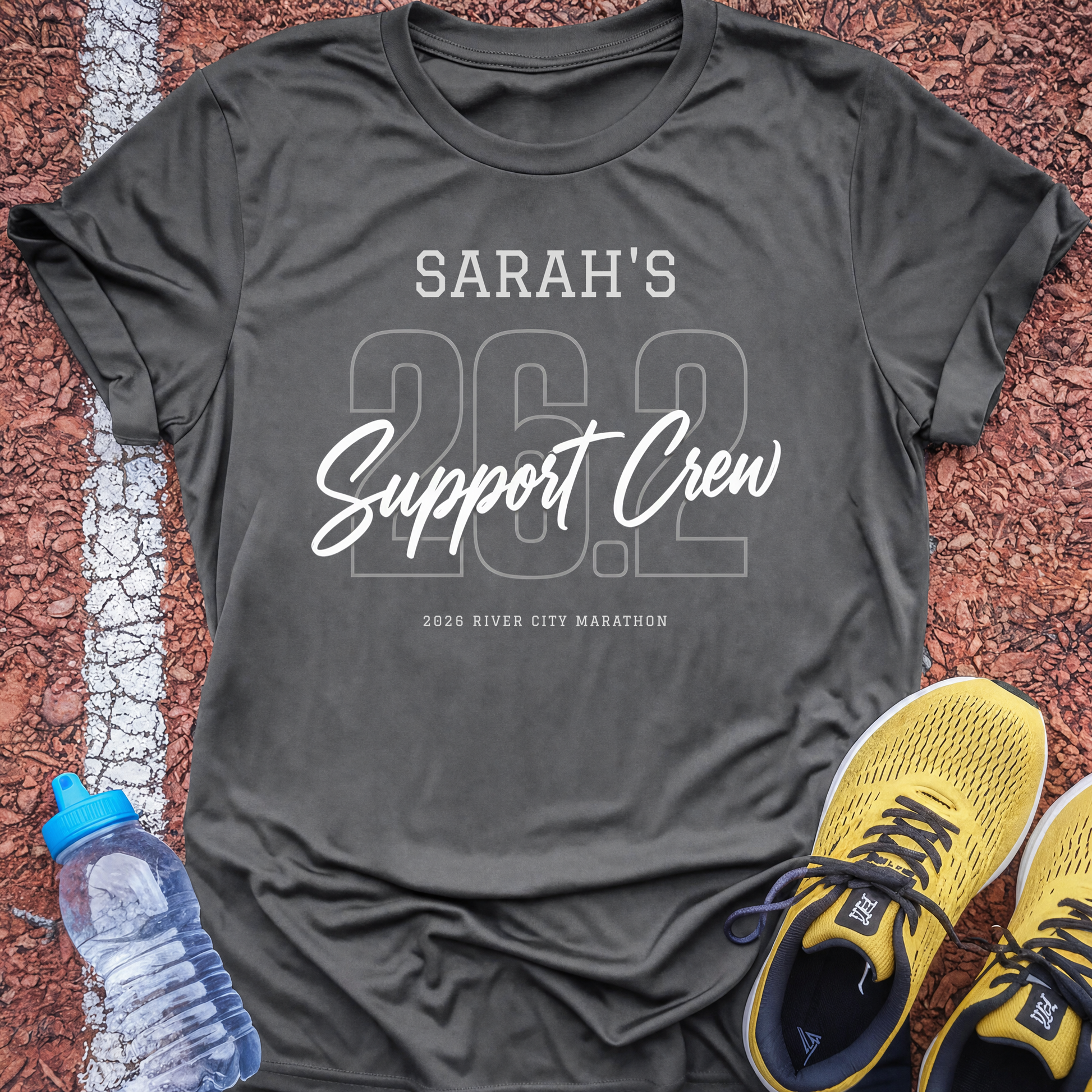 26.2 Support Crew - Charcoal
