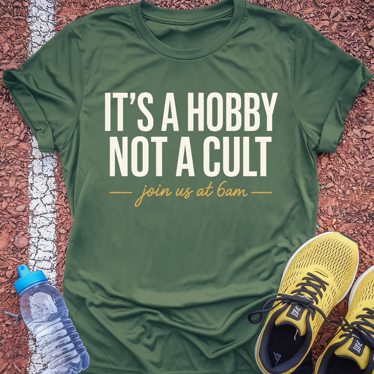 Not a Cult T-Shirt - Military Green