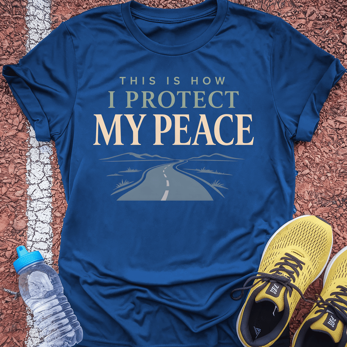 How I Protect My Peace T-Shirt - Royal