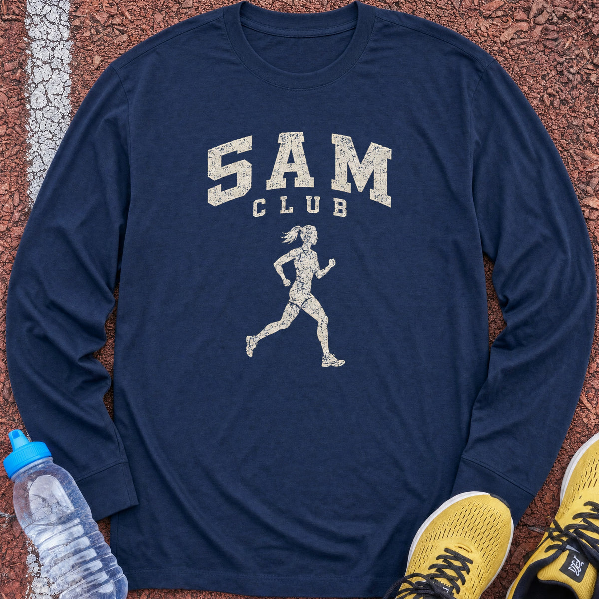 5AM Varsity Long Sleeve - Navy