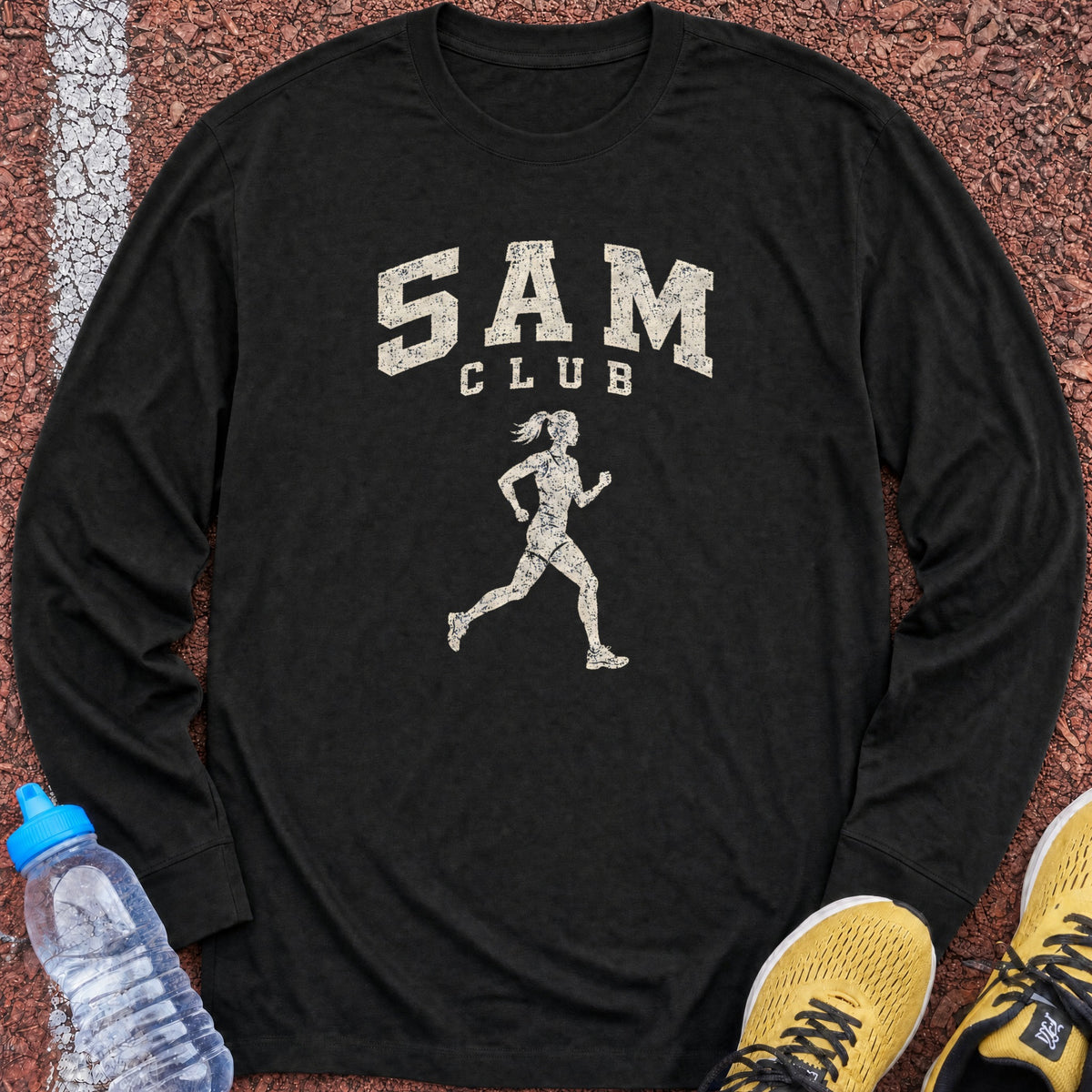 5AM Varsity Long Sleeve - Black