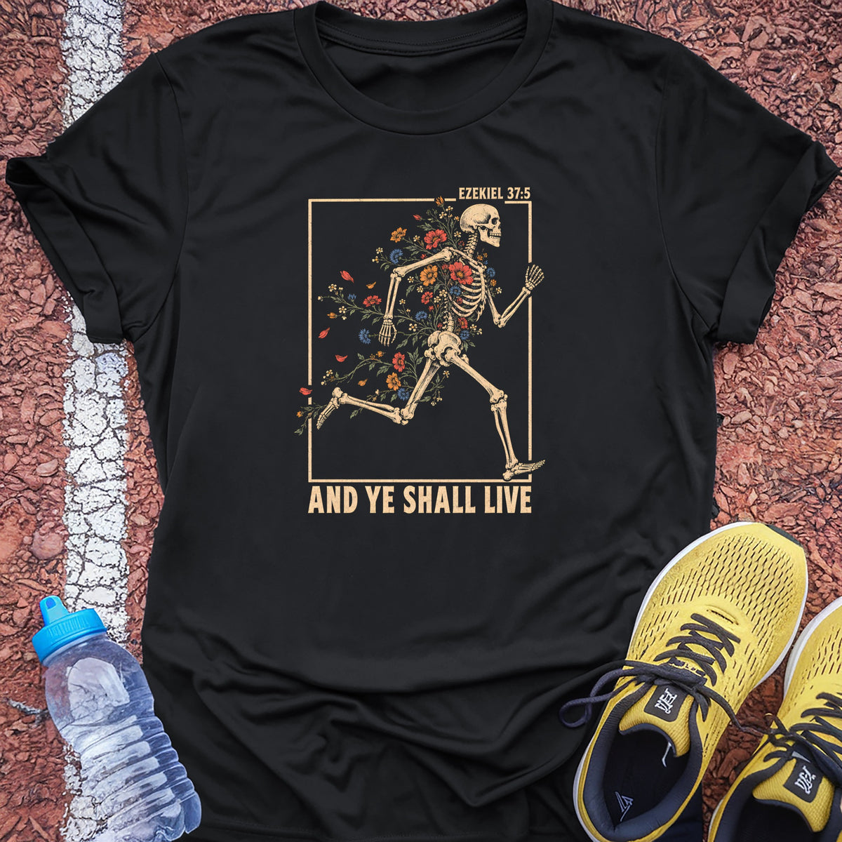 And Ye Shall Live Tech Tee - Black
