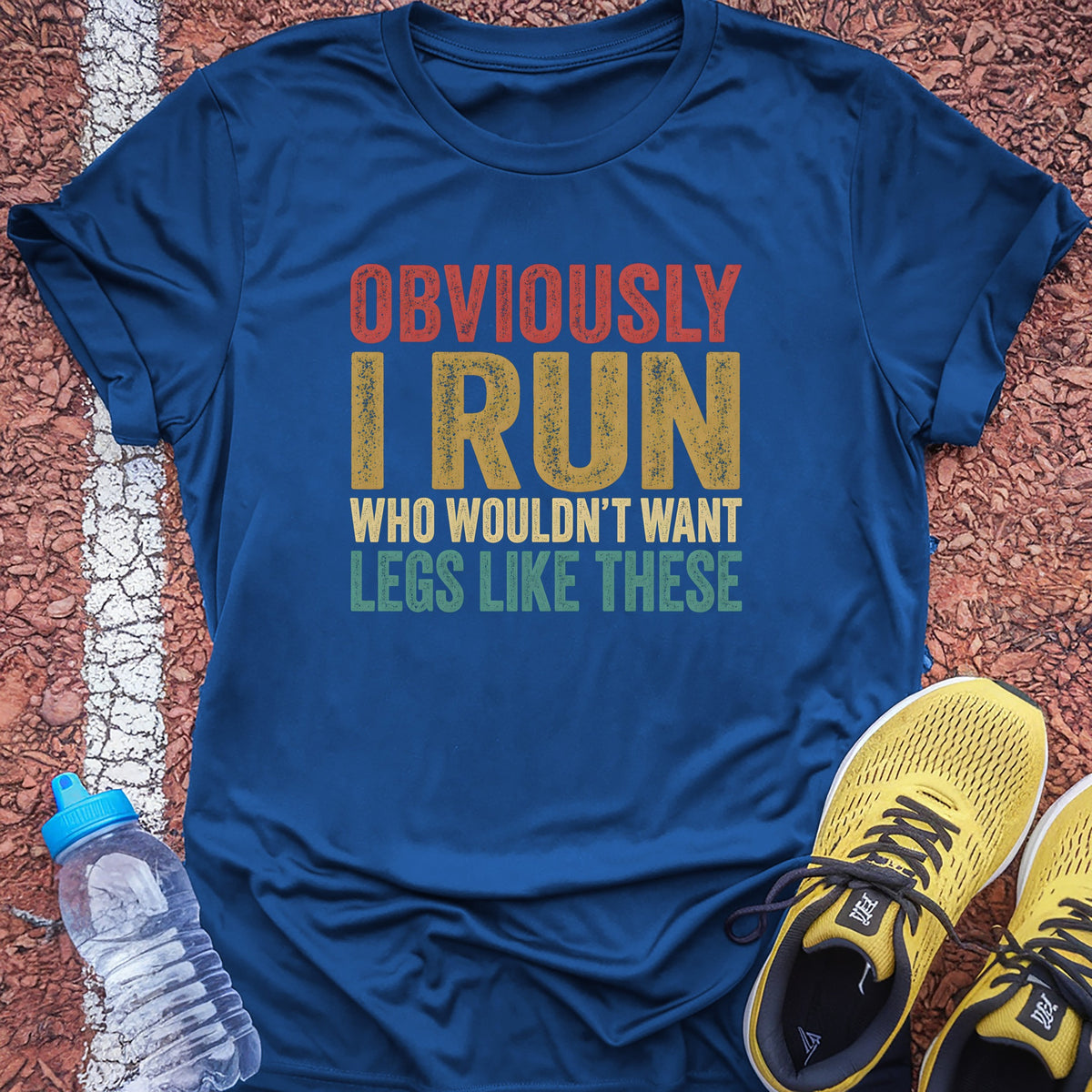 Legs Like These Tech Tee - True Royal