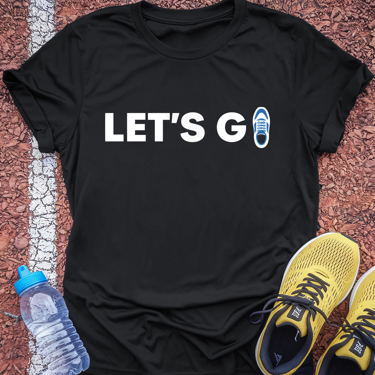 Let's Go Tech Tee - Black