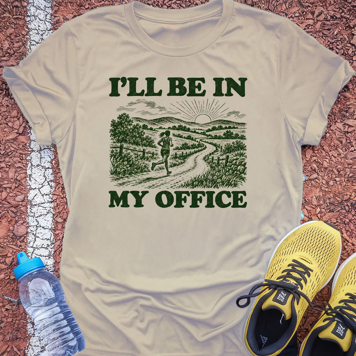 Office Hours Tech Tee - Sand