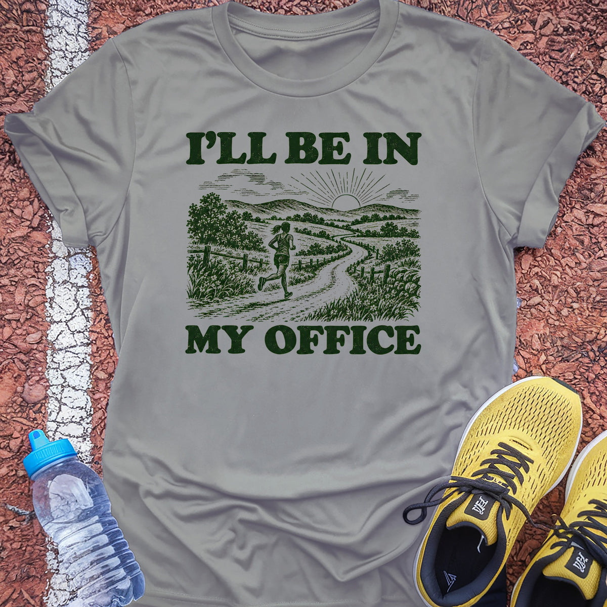 Office Hours Tech Tee - Silver