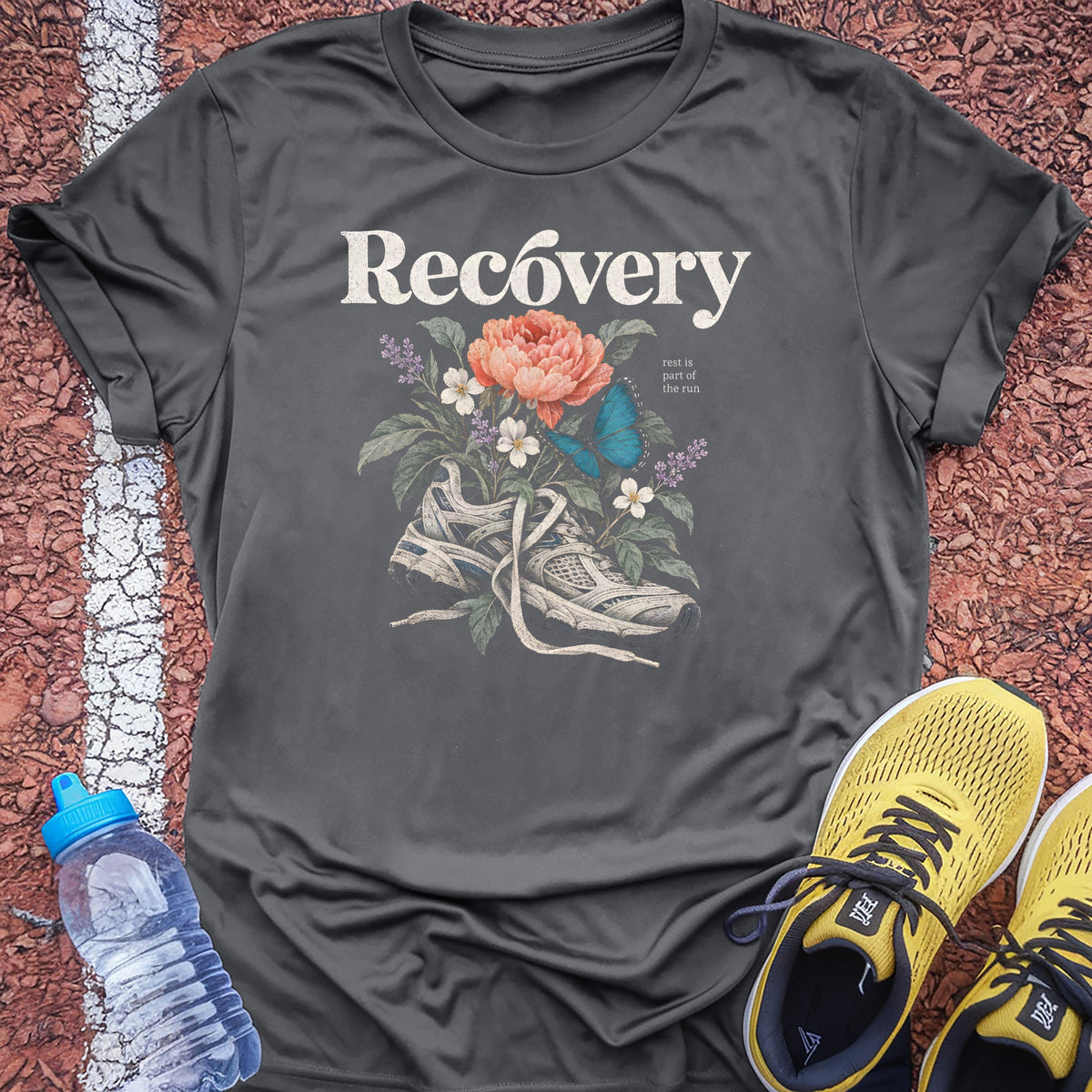 Recovery Tech Tee - Grey Concrete