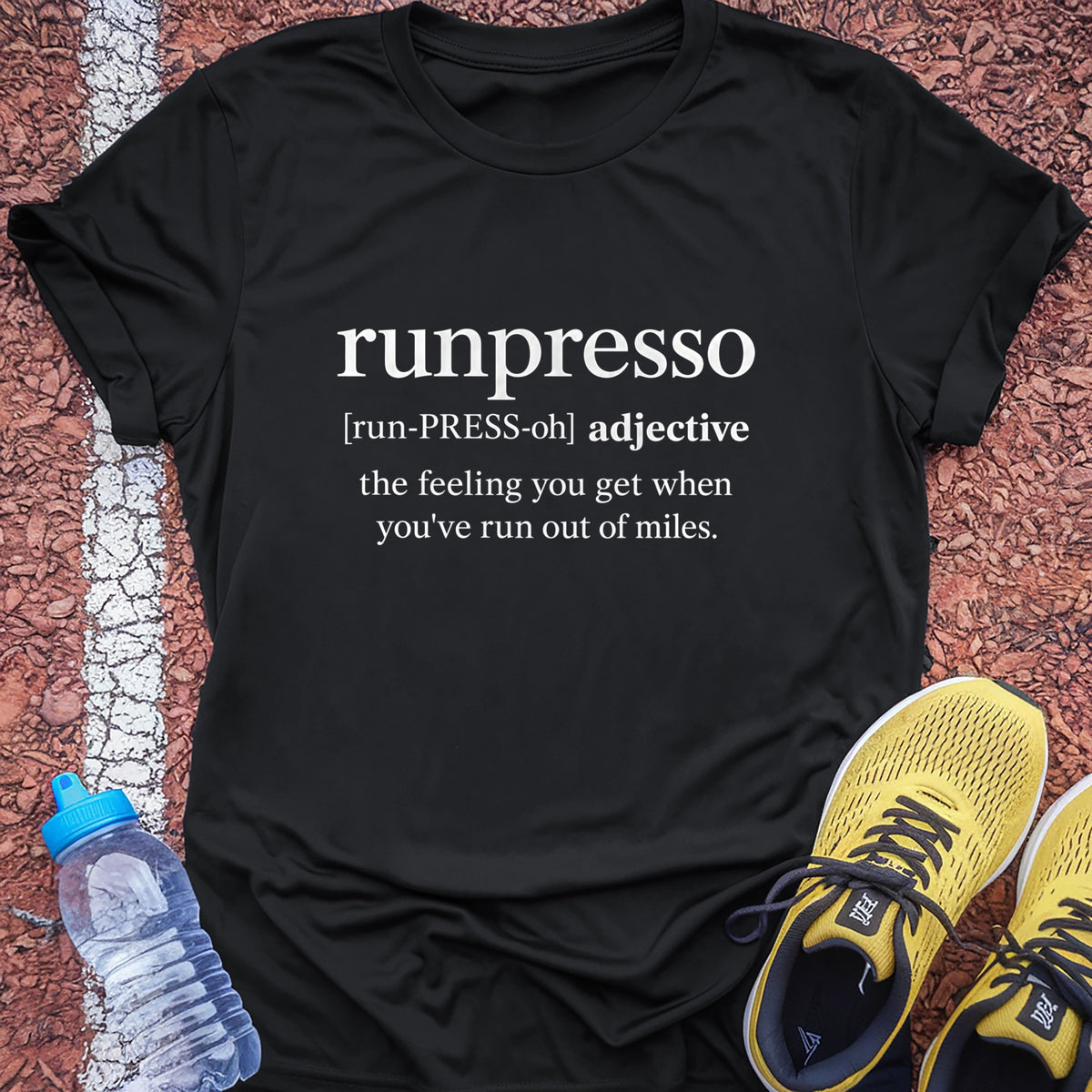 Runpresso Tech Tee - Black
