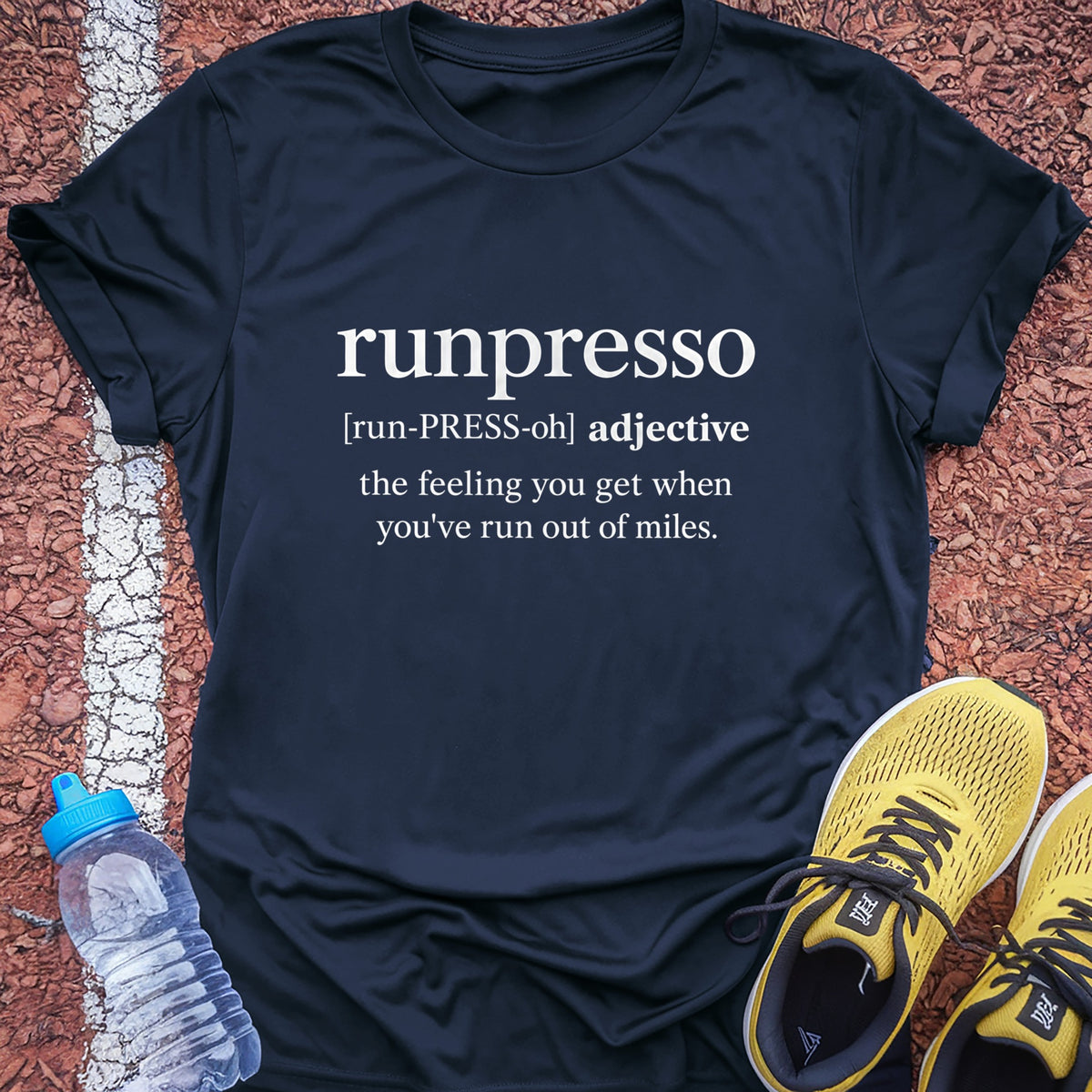 Runpresso Tech Tee - True Navy