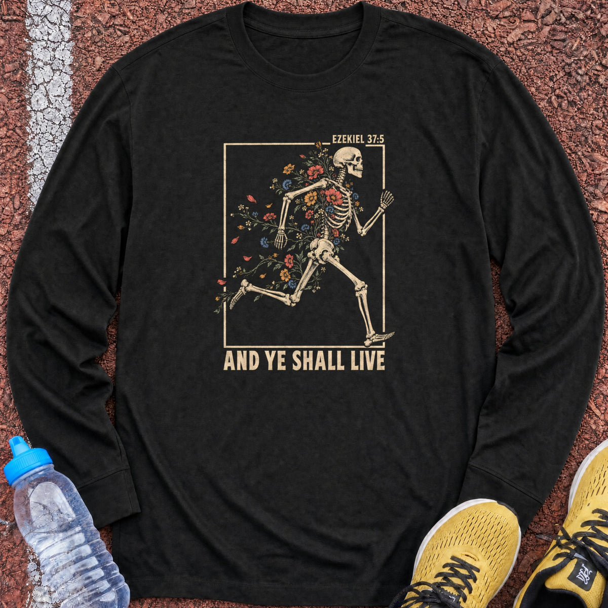 And Ye Shall Live Long Sleeve - Black