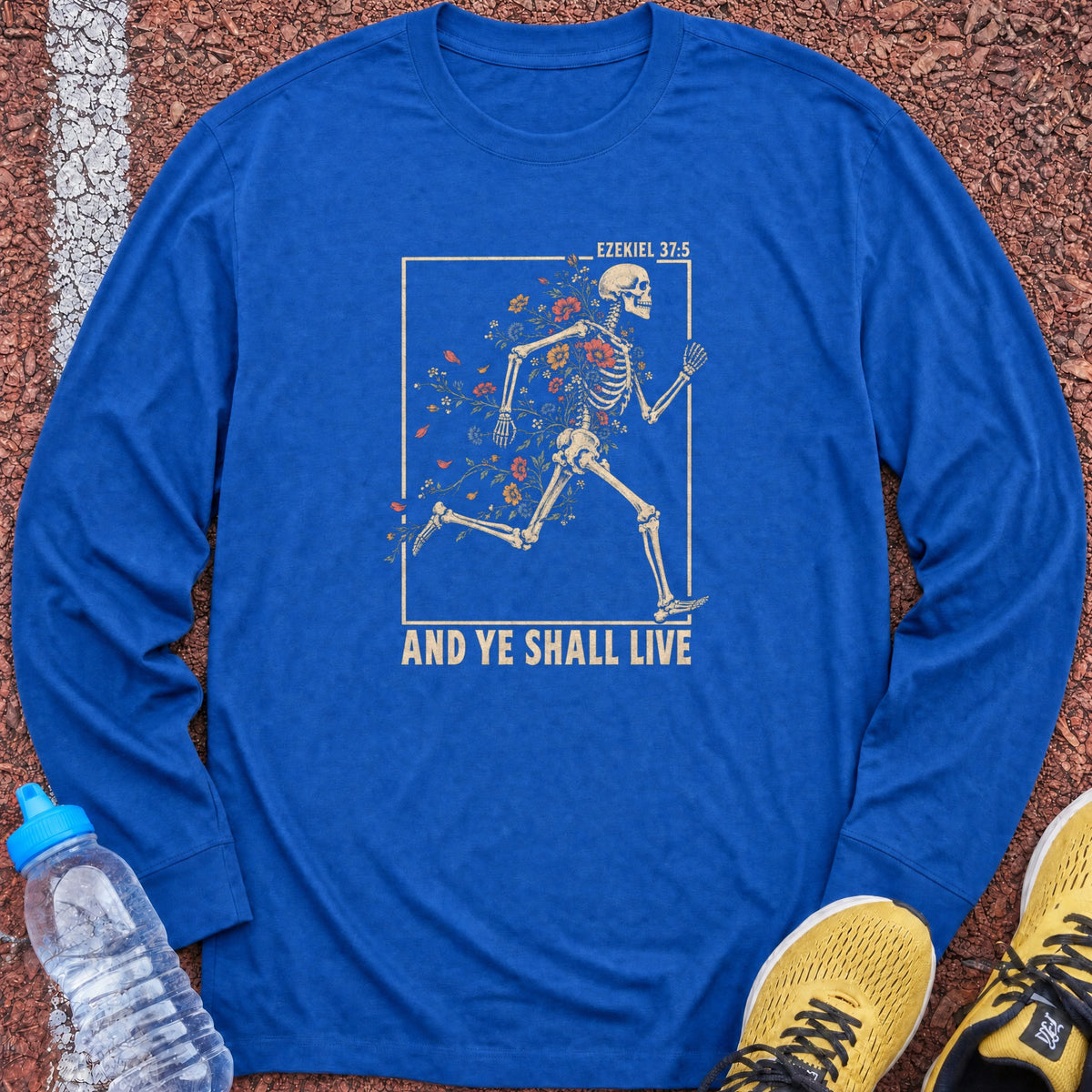 And Ye Shall Live Long Sleeve - Royal