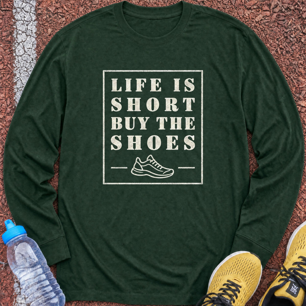 Buy the Shoes Long Sleeve - Forest Green