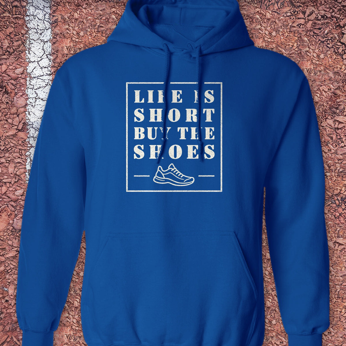 Buy the Shoes Hoodie - Royal