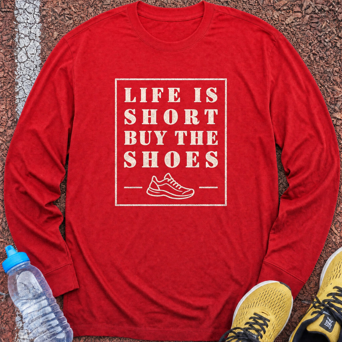 Buy the Shoes Long Sleeve - Red